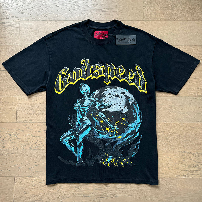 Godspeed T-shirts Retro Fantasy Pattern