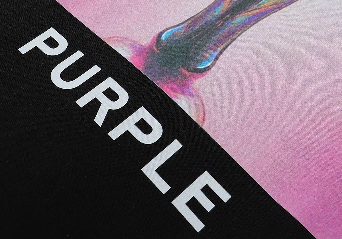 PURPLE  fashion T-shirt