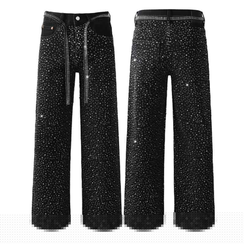 PURPLE  Fashion Jeans 9128