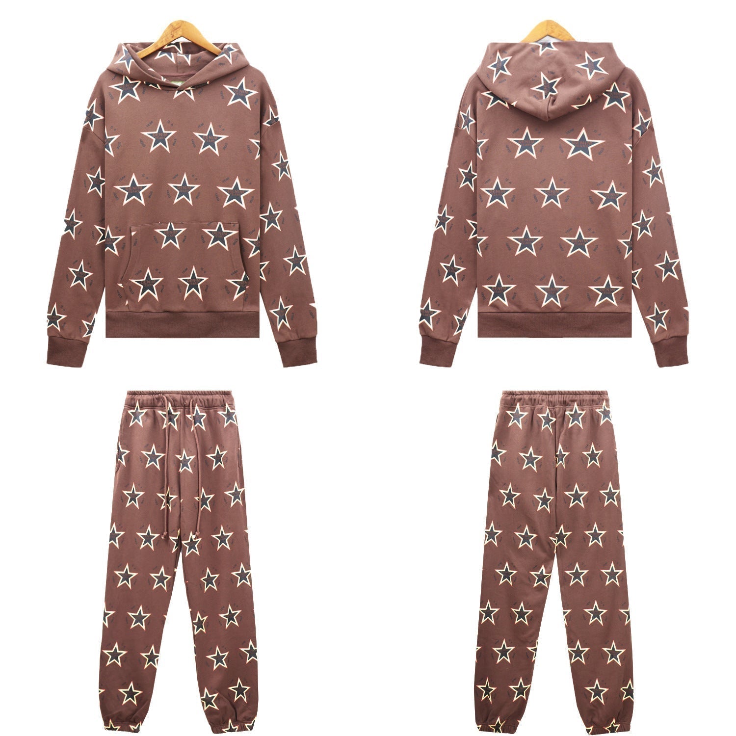 Denim Tears Men's Outfit: Hoodie/Pants (Separate Purchase Options)