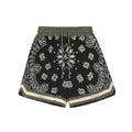 Askyurself Pant Loose Drawstring Shorts Cropped Pants