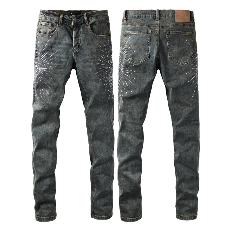PURPLE  Fashion Jeans 9122